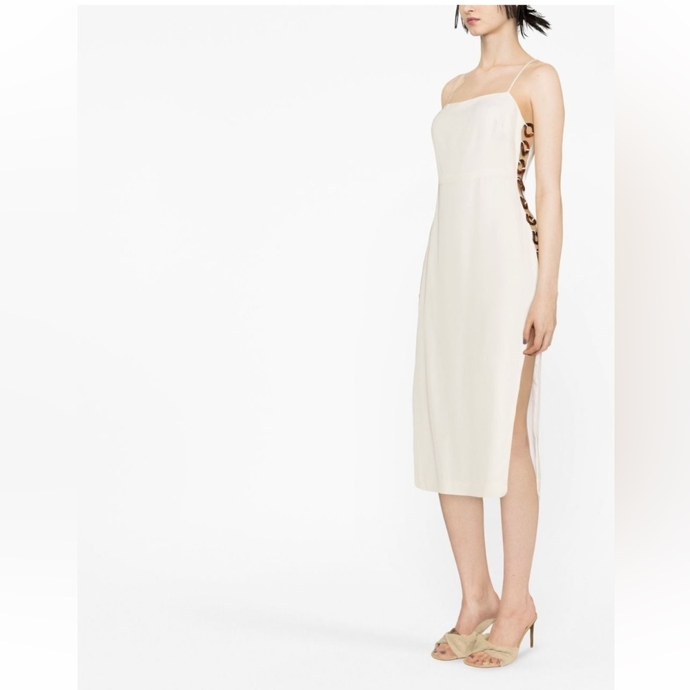 St. Agni Link-Detail Midi Dress - NWT